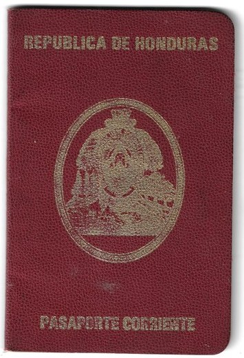 Second passport, issued in the late 1980s
